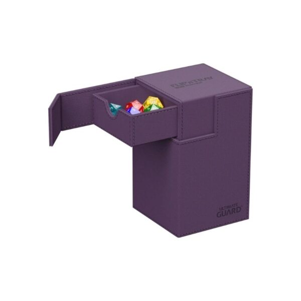 Ultimate-Guard-FlipnTray-100-Xenoskin-Purple.