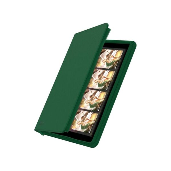 Ultimate Guard Zipfolio 320 16 Pocket Xenoskin Green - UGD010436
