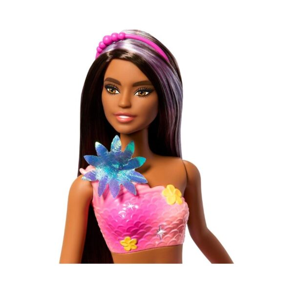 Barbie Dreamtopia Blooming Magic Mermaid Brunette