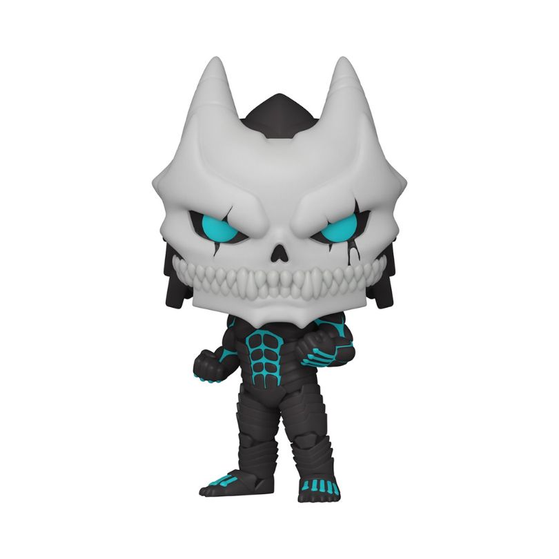 Funko Pop! Animation_ Kaiju No8 Kaiju - FU86769 Funko Pop! figure of Kaiju No. 8, featuring a stylized monster design with vibrant colors and exaggerated features