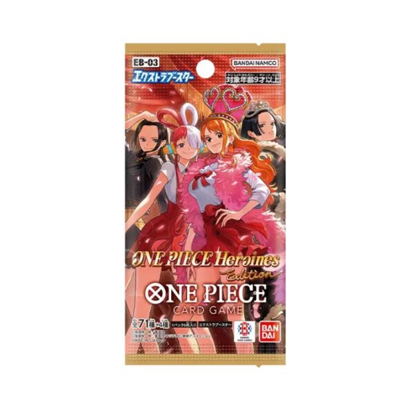 One Piece Card Game Japanese EB-03 featuring colorful artwork and character designs from the popular anime series.