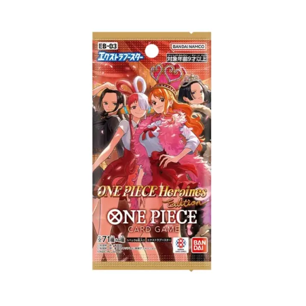 One Piece TCG: One Piece Heroines Edition Booster Box JPN – EB-03-JPN