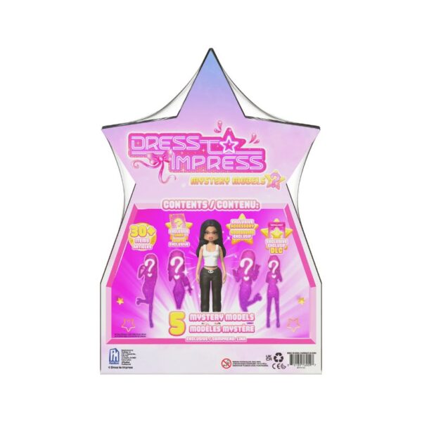 Phatmojo Roblox Dress To Impress Mystery Doll 5 Pack featuring various stylish dolls for imaginative play