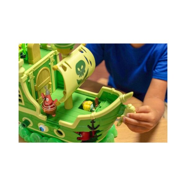 Spongebob Flying Dutchman Playset featuring pirate ship, characters, and accessories for imaginative play