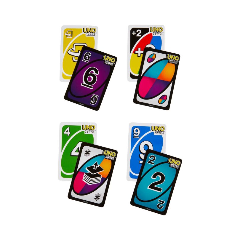 UNO Flip Card Game – GDR44-1 Colorful UNO Flip card game box