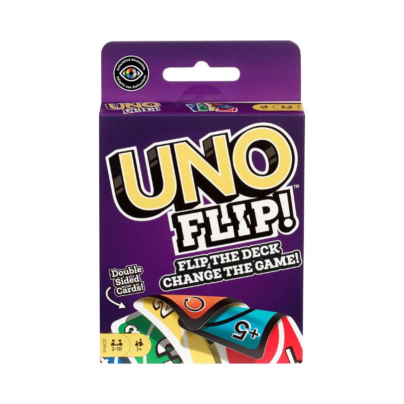UNO Flip Card Game - GDR44 Colorful UNO Flip card game box