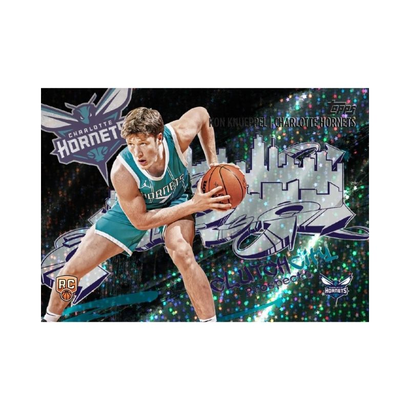 2025-26 Topps Basketball Hobby Box – FGC006489-1 2025-26 Topps Basketball Hobby Box featuring player cards and collectible items in a vibrant, branded packaging design
