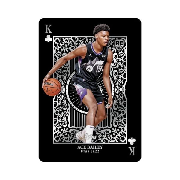 2025-26 Topps Basketball Hobby Box featuring player cards and collectible items in a vibrant, branded packaging design