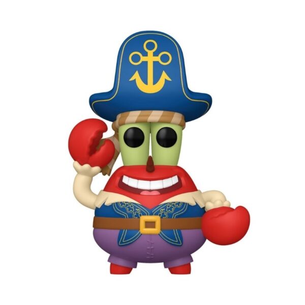 Funko Pop figure of Mr. Krabs from The Spongebob Movie, featuring his signature red color and dollar sign eyes