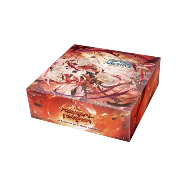Grand Archive TCG Mercurial Heart booster box featuring alternate art URs and CSR cards for the fantasy trading card game