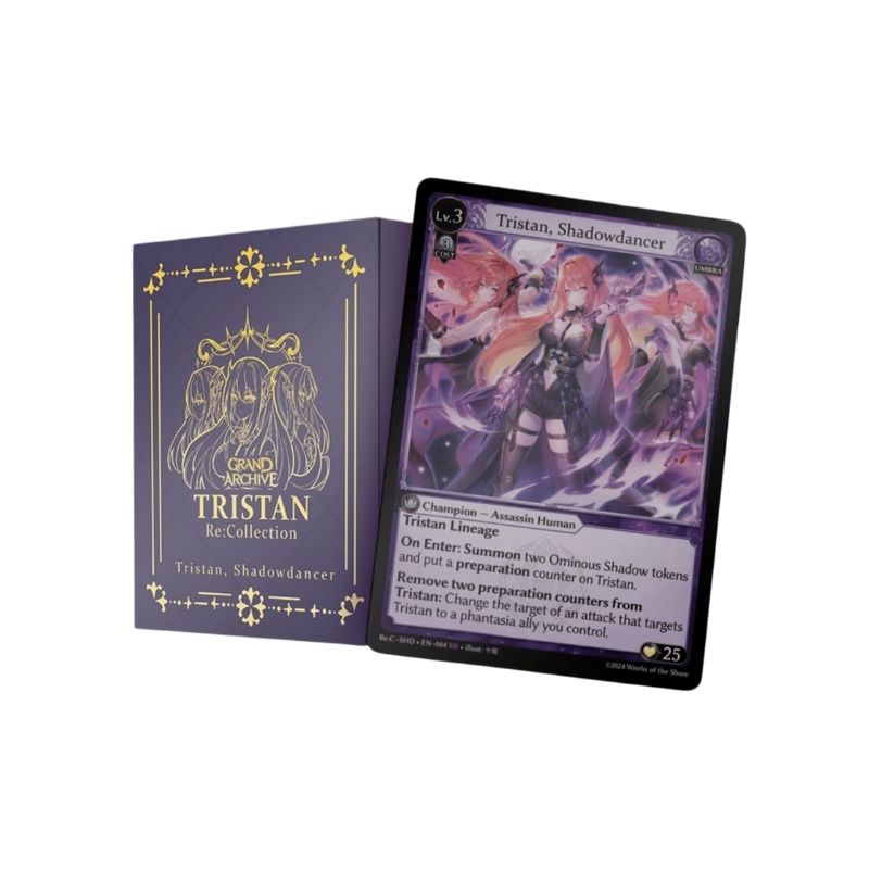 Grand Archive TCG: Tristan Re: Collection Lite Shadowdancer Case