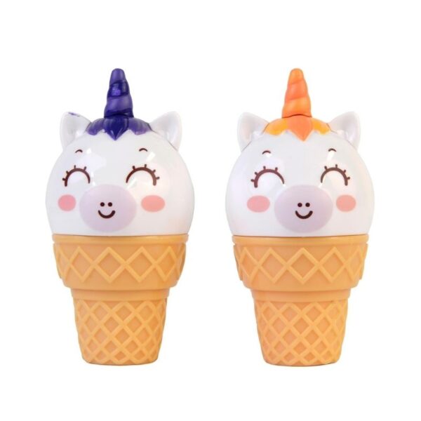Lip Smacker Unicorn Cone Lip Balm duo set featuring colorful packaging with a whimsical unicorn design