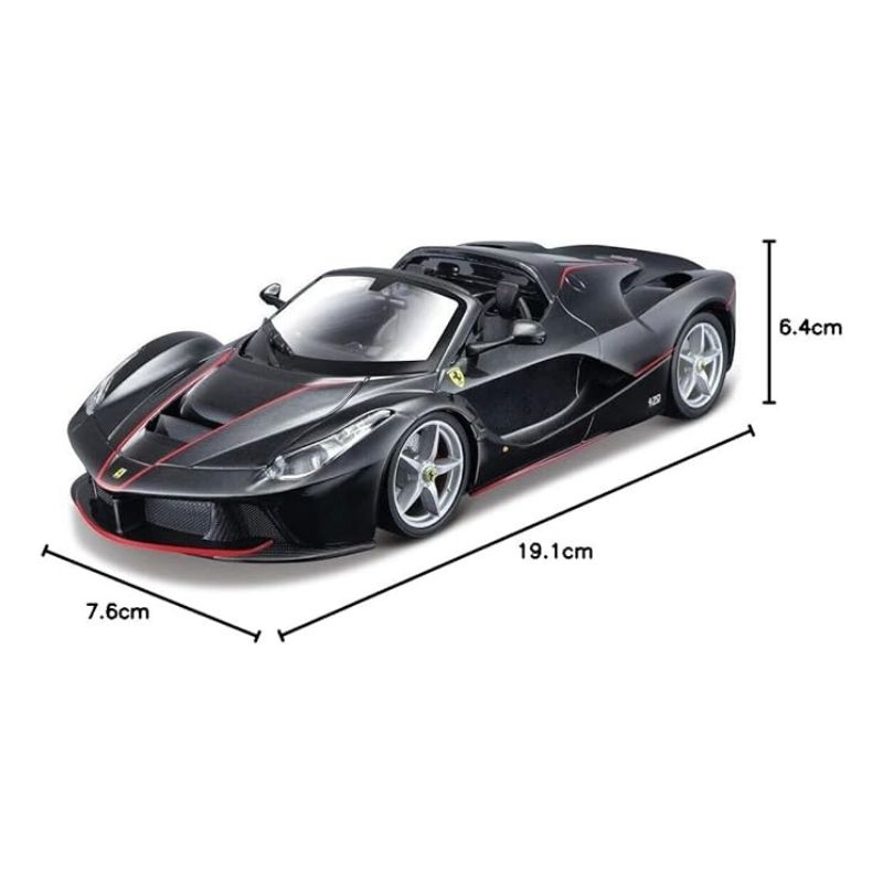 Maisto 1_24 Ferrari AL – LaFerrari Aperta – 39133-2 Die-cast model of a 1:24 scale Ferrari LaFerrari Aperta in red, showcasing its sleek design and detailed features