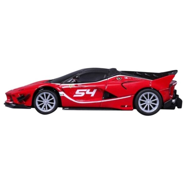 Maisto 1:41 scale die-cast metal FXX-K EVO remote control car with Bluetooth connectivity, showcasing detailed design