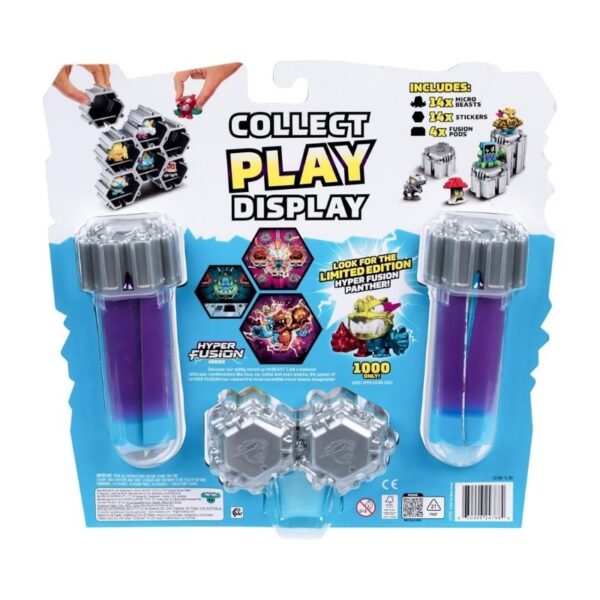 MrBeast Lab Swarms S3 Mega Lab 14 Pack featuring a variety of random collectible figures in colorful packaging