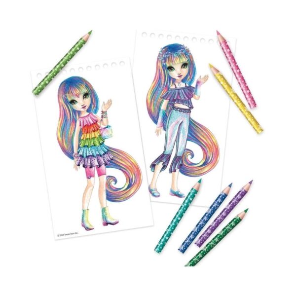 Nebolous Stars Designer-to-Go Isadora features a stylish design with celestial motifs and vibrant colors