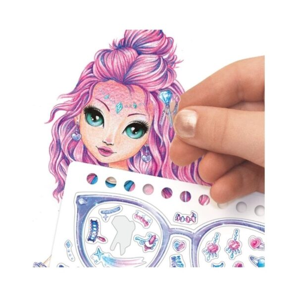 A creative sketchbook titled 