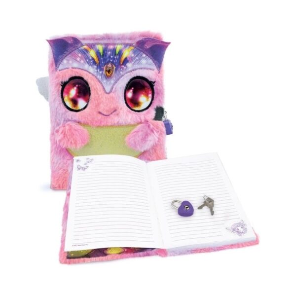 A fuzzy diary titled 