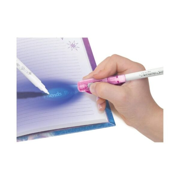 A whimsical diary titled 