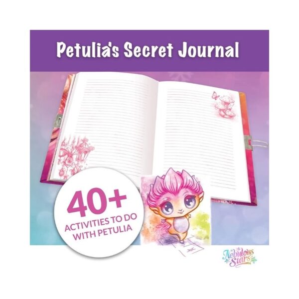 A whimsical diary titled 