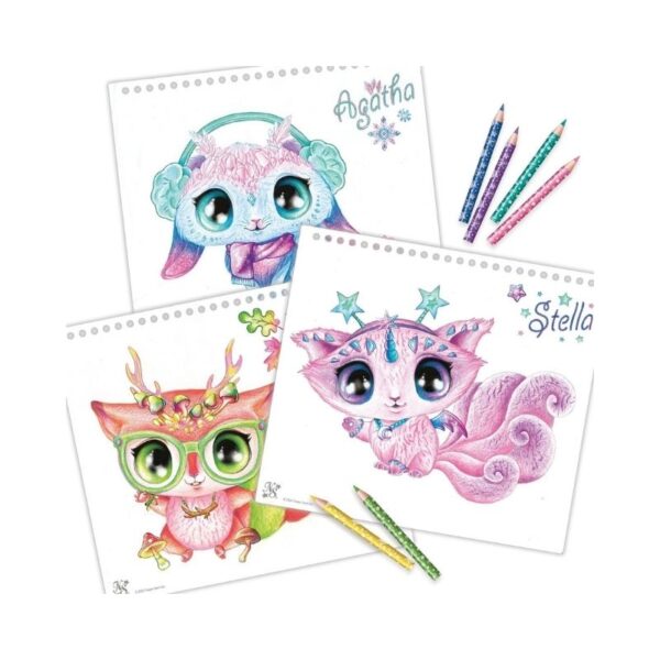 Nebulous Stars Sketchbook Animoulous Fever – 11141-2 Sketchbook cover titled