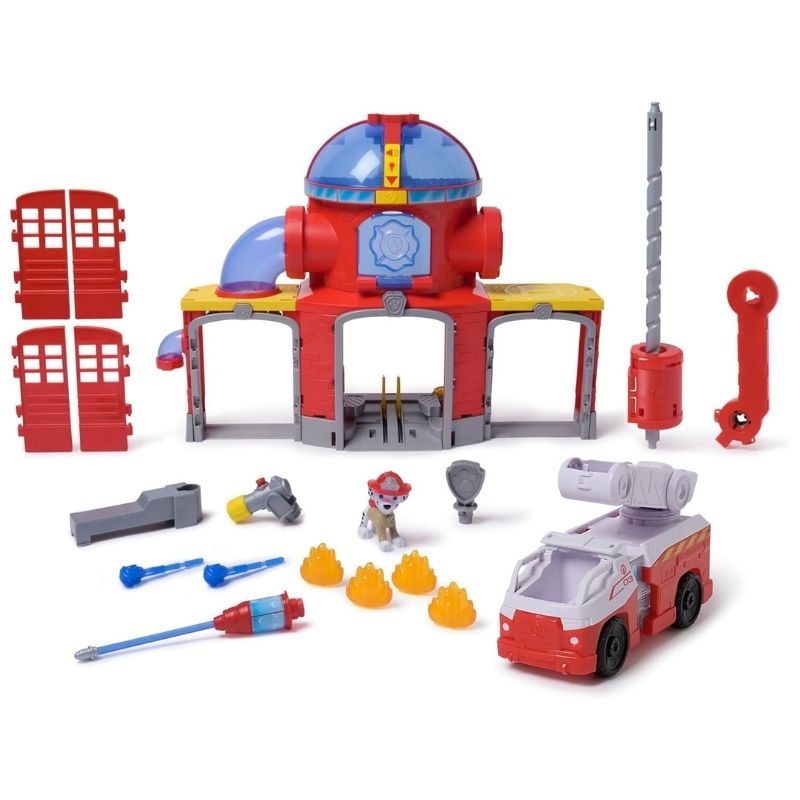 Paw Patrol Fire Rescue Fire Station Playset GML – 6073760-2 Paw Patrol Fire Rescue Fire Station playset featuring colorful fire trucks and characters for imaginative play