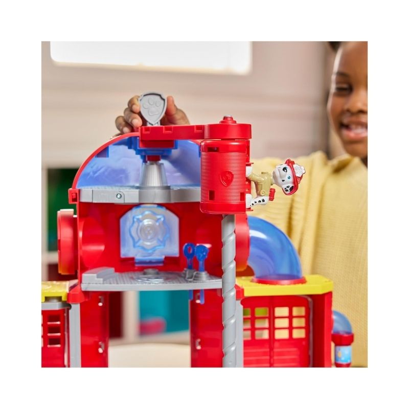 Paw Patrol Fire Rescue Fire Station Playset GML – 6073760-8 Paw Patrol Fire Rescue Fire Station playset featuring colorful fire trucks and characters for imaginative play