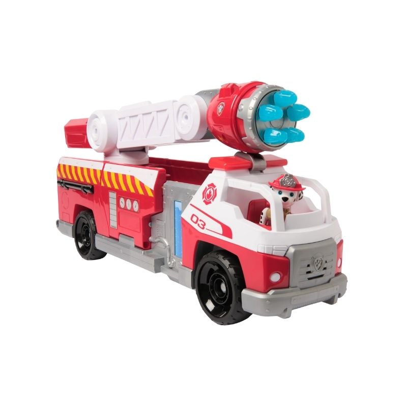 Pawpatrol Fire Rescue Deluxe Fire Truck GML – 6072600-3 Deluxe Paw Patrol fire truck toy featuring bright colors and characters, designed for imaginative rescue play
