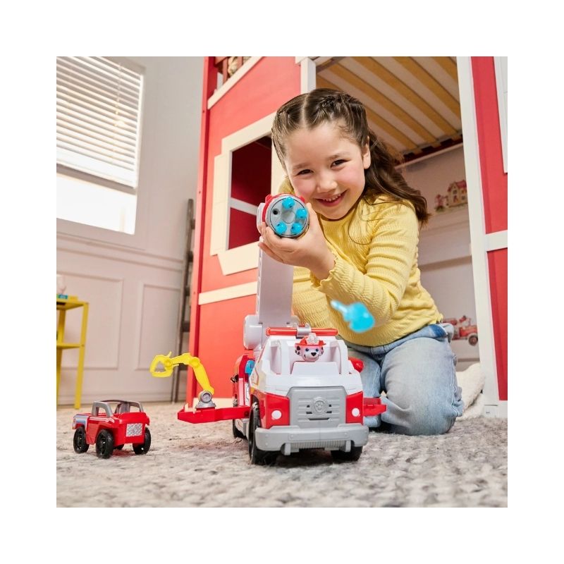 Pawpatrol Fire Rescue Deluxe Fire Truck GML – 6072600-6 Deluxe Paw Patrol fire truck toy featuring bright colors and characters, designed for imaginative rescue play