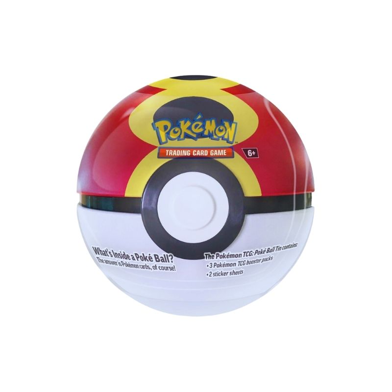 Pokemon TCG_ Poke Ball TIN (Q4 2025) Random 1pc – 10-10113-142-1 Poke Ball TIN from Pokemon TCG, featuring a random collectible card, designed for Q4 2025 release