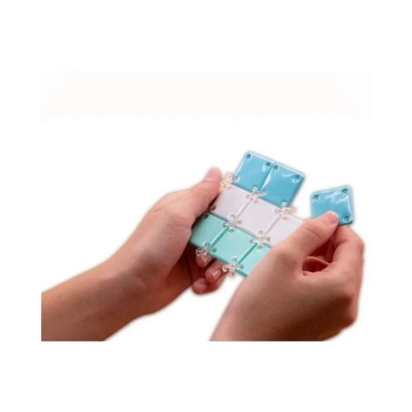 Medium blue Studio Bags displayed on a neutral background, showcasing their sleek design and functional features