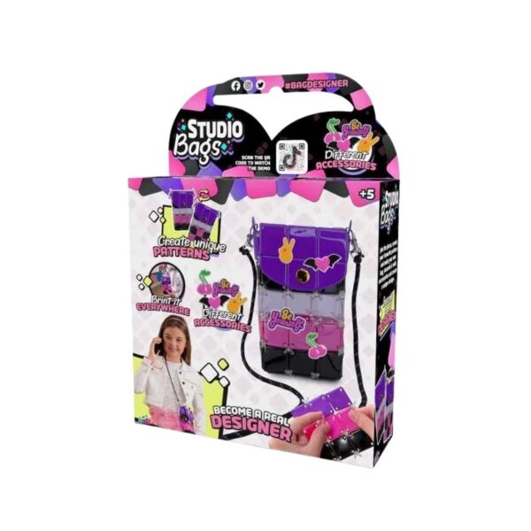 Purple Studio Bags Mobile Carrier Kit, designed for easy transport of equipment and supplies.