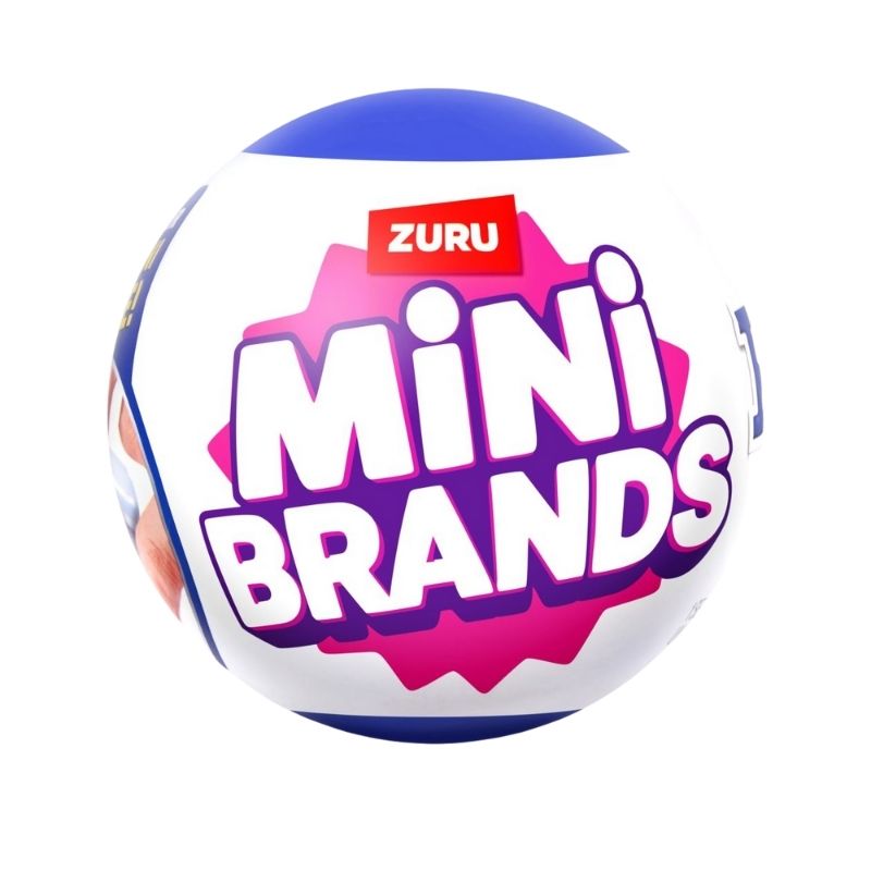 Zuru 5 Surprise Mini Brands Home Season 1 Assorted - 77555GQ2 Assorted Zuru 5 Surprise Mini Brands Home Season 1 toys displayed in colorful packaging, showcasing various miniature items