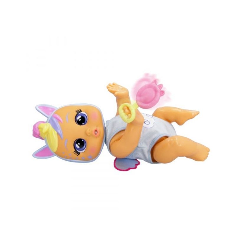 Cry Babies Crawling Jenna Interactive Baby Doll – 911345-2 Interactive Cry Babies Crawling Jenna doll, designed for play, features realistic crawling motion and baby sounds.