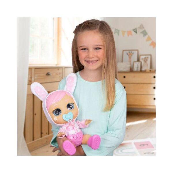 Exterior view of Cry Babies Day Care W2 Coney, featuring a colorful sign and a welcoming entrance for children