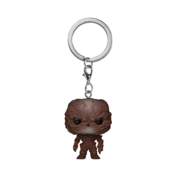 Vecna Pocket Pop keychain from Stranger Things Season 5, a mini vinyl figure collectible for fans of the Netflix series