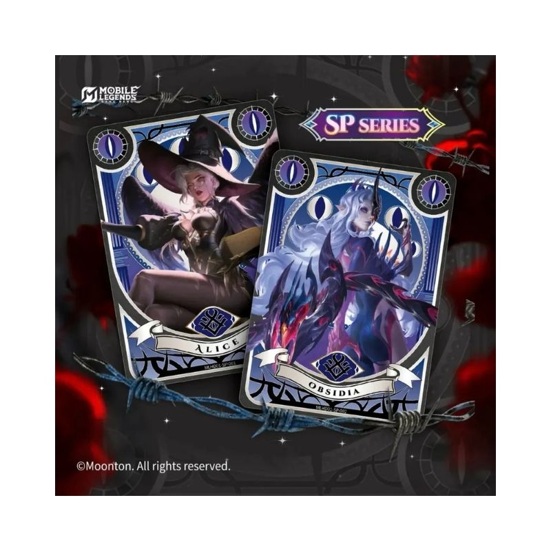 Kayou Mobile Legends_ Bang Bang Collectible Cards Hand of Destiny-001A-SEA Booster Box-2 Kayou Mobile Legends: Bang Bang collectible cards booster box, titled Hand of Destiny, featuring vibrant artwork and game details