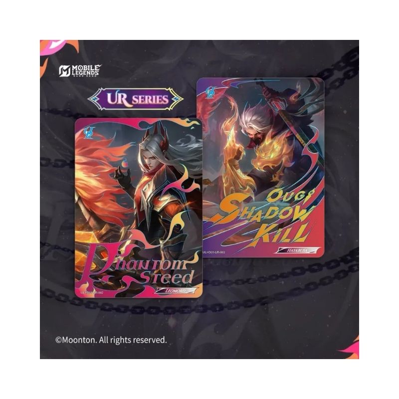 Kayou Mobile Legends_ Bang Bang Collectible Cards Hand of Destiny-001A-SEA Booster Box-3 Kayou Mobile Legends: Bang Bang collectible cards booster box, titled Hand of Destiny, featuring vibrant artwork and game details
