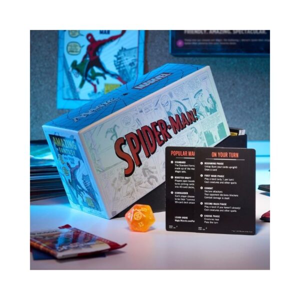 Gift bundle featuring Marvel's Spider-Man, including themed items and collectibles for fans of the franchise