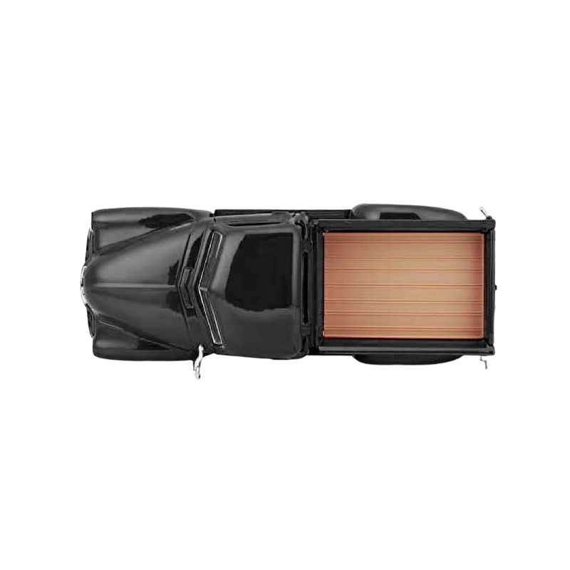 Maisto 1_25 1950 Chevrolet 3100 Pickup Black – 31952BK-3 Die-cast model of a 1950 Chevrolet 3100 black pickup truck, 1:25 scale, collectible vintage vehicle for display