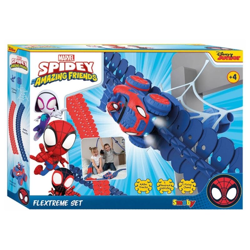 Marvel Spidey Flextreme Discovery Set - 7600180918 Marvel Spidey Flextreme Discovery Set featuring Spider-Man action figures and accessories for imaginative play