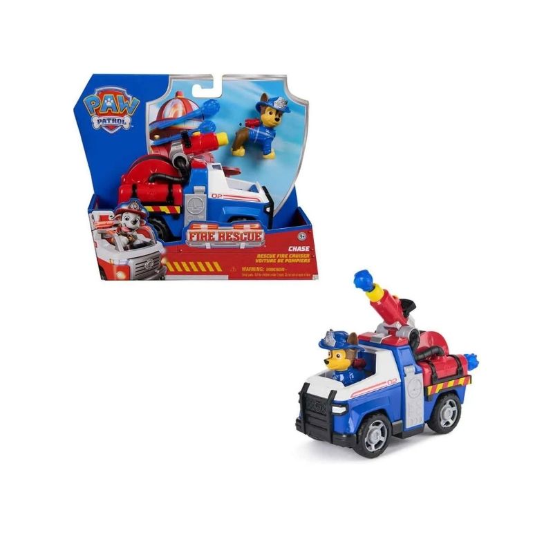 Paw Patrol Fire Rescue Large Vehicle Assortment (1 Piece) – 6072699-1 Large Paw Patrol fire rescue vehicle assortment, featuring colorful designs and characters for imaginative play