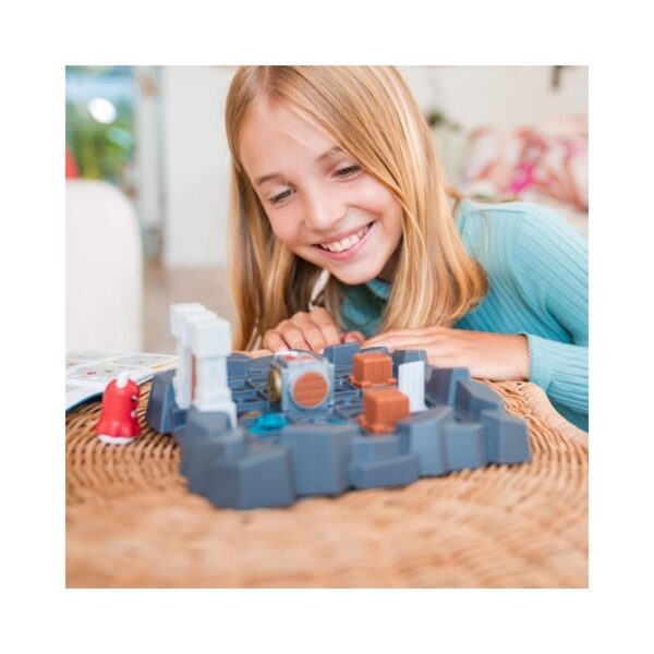 A vibrant game interface featuring colorful blocks and a paddle, inviting players to break through layers of obstacles