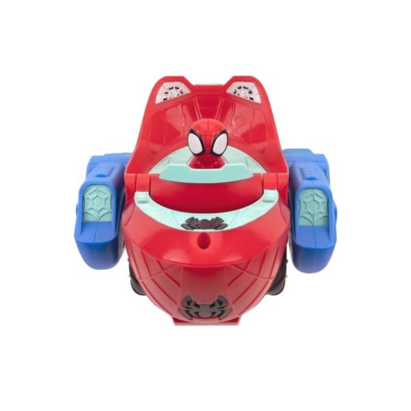 Spidey N Friends Web Wave Cruiser, a colorful toy vehicle featuring Spider-Man and friends, ready for action-packed adventures