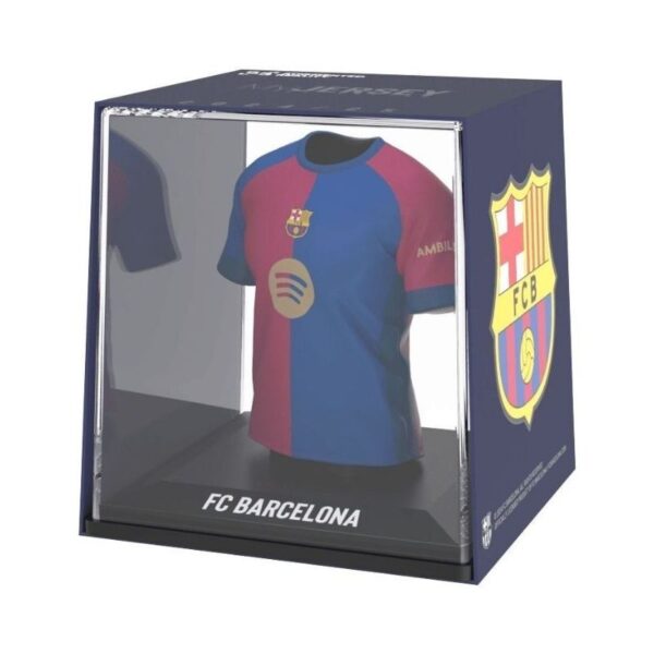 FC Barcelona home jersey featuring the team's iconic colors and crest, designed for fans and players alike