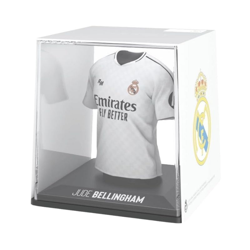 Splink Jude Bellingham (Real Madrid) Home Jersey - 75360 Real Madrid home jersey featuring Jude Bellingham's name and number, showcasing the team's colors and logo