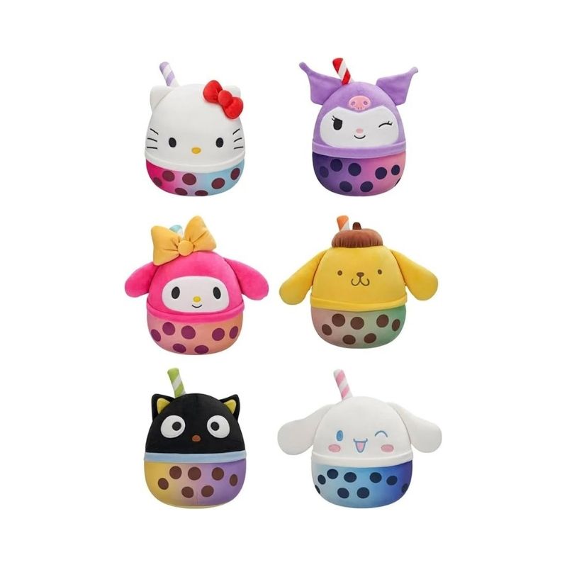 Squishmallows Hello Kitty Original Sanrio Scented Mystery Squad 1pc – SQSN00878-1 A Squishmallows Hello Kitty plush toy from the Scented Mystery Squad collection, featuring a cute design and soft texture