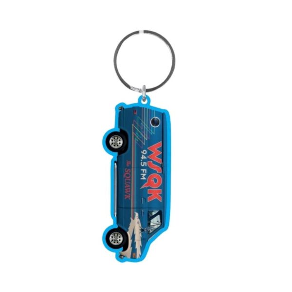 Keychain featuring Stranger Things design, perfect collectible for fans of the Netflix series and Hawkins-themed merchandise