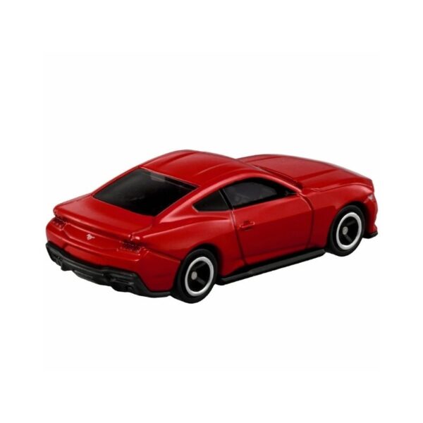 Takara Tomy Tomica Ford Mustang toy car, featuring a sleek design and vibrant colors, ideal for collectors and children