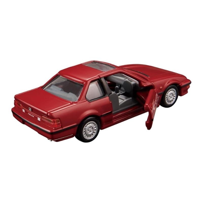 Takara Tomy Tomica Honda Prelude – TT-930433-1 Takara Tomy Tomica model of a Honda Prelude, showcasing detailed design and vibrant colors in a miniature toy format